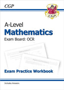 A-Level Maths OCR Exam Practice Workbook (includes Answers)-9781782947424