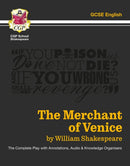 The Merchant of Venice - The Complete Play with Annotations, Audio and Knowledge Organisers-9781782948506