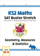 KS2 Maths SAT Buster Stretch: Geometry, Measures & Statistics (for the 2026 tests)-9781782948582