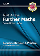 A-Level & AS Further Maths for AQA: Complete Revision & Practice with Online Edition-9781782948704