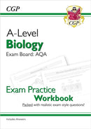 A-Level Biology: AQA Year 1 & 2 Exam Practice Workbook - includes Answers-9781782949107