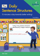 Daily Sentence Structures : 15 minutes a day towards better writing!-9781783173457