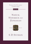 Nahum, Habakkuk and Zephaniah : An Introduction And Commentary-9781783599745