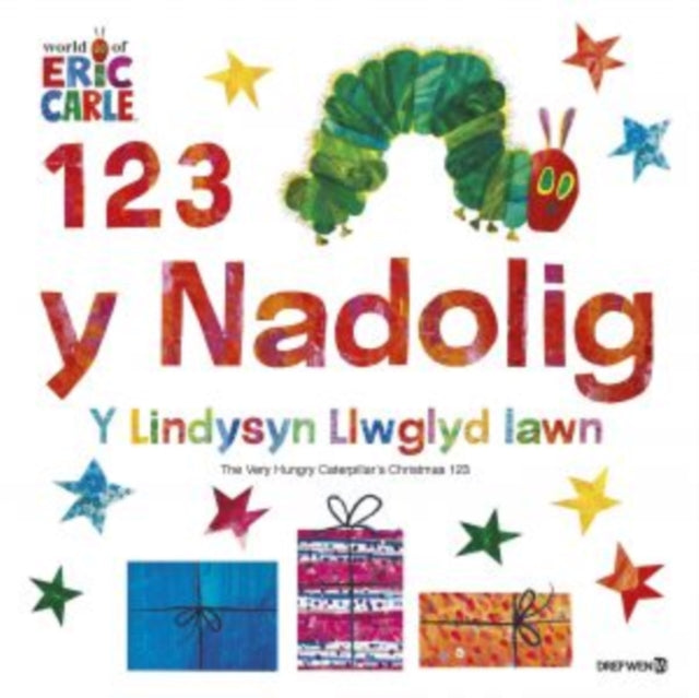 1,2,3, y Nadolig Y Lindysyn Llwyglyd Iawn / The Very Hungry Caterpillar's Christmas 123