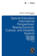 Special Education International Perspectives : Biopsychosocial, Cultural, and Disability Aspects-9781784410452