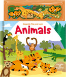 Magnetic Play and Learn Animals-9781784456207