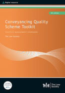 Conveyancing Quality Scheme Toolkit-9781784462239