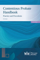 Contentious Probate Handbook-9781784462345