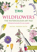RHS Wildflowers Watercolour Art Pad : 15 botanical artworks for you to paint-9781784728878