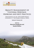 Quality Management of Cultural Heritage: problems and best practices : Proceedings of the XVII UISPP World Congress (1-7 September, Burgos, Spain). Volume 8 / Session A13-9781784912956