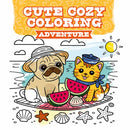 Cute Cozy Coloring: Adventure-9781784947323