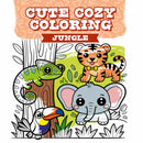 Cute Cozy Coloring: Jungle-9781784947354