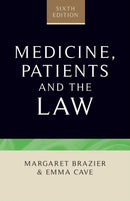 Medicine, Patients and the Law : Sixth Edition-9781784991364