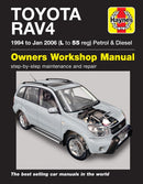 Toyota RAV4 Petrol & Diesel (94 - Jan 06) L to 55