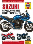 Suzuki GSF600, 650 & 1200 Bandit Fours (95 - 06) Haynes Repair Manual : 95-06-9781785210518