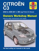Citroen C3 Petrol & Diesel (02 - 09) Haynes Repair Manual-9781785212918