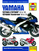 Yamaha YZF750R & YZF1000R Thunderace (93 - 00) Haynes Repair Manual-9781785213090