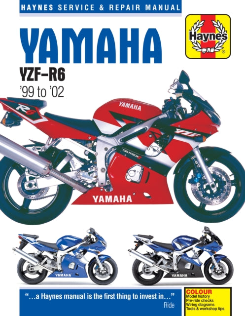 Yamaha YZF-R6 (99 - 02) Haynes Repair Manual