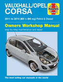 Vauxhall/Opel Corsa petrol & diesel (11-14) 60 to 64 Haynes Repair Manual-9781785213359