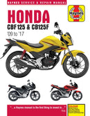 Honda CBF125 & CB125F ('09 To '17)