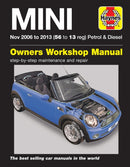 MINI Petrol & Diesel (Nov 06 - 13) Haynes Repair Manual : 2006-2013-9781785213649