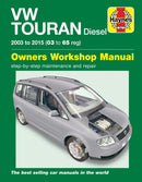 Volkswagen Touran Diesel (03 - 15) 03 to 65 Haynes Repair Manual-9781785213670