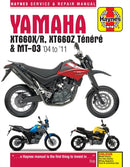 Yamaha XT660 & MT-03 (04 - 11) Haynes Repair Manual : 2004-2011-9781785213700