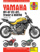 Yamaha MT-07, Tracer & XSR700 (14 to 17) Haynes Repair Manual-9781785213854