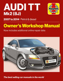 Audi TT Mk2 (8J) 2007 to 2014 Petrol & Diesel : Owners Workshop Manual - Now includes additional online repair data-9781785219320