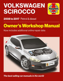 Volkswagen Scirocco 2008 to 2017 Petrol & Diesel : Owners Workshop Manual - Now includes additional online repair data-9781785219498