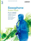 Saxophone Exam Pack from 2022, ABRSM Grade 3