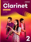 Clarinet Exam Pack from 2026, ABRSM Grade 2 : Selected from the syllabus from 2026. Clarinet Part, Piano Accompaniment, Scales & Sight-Reading-9781786016379