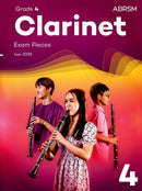 Clarinet Exam Pieces from 2026, ABRSM Grade 4 : Selected from the syllabus from 2026. Clarinet Part & Piano Accompaniment-9781786016447