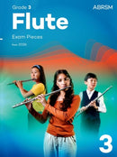 Flute Exam Pieces from 2026, ABRSM Grade 3 : Selected from the syllabus from 2026. Flute Part & Piano Accompaniment-9781786016553