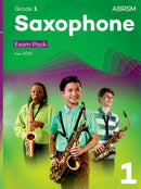 Saxophone Exam Pack from 2026, ABRSM Grade 1 : Selected from the syllabus from 2026. Saxophone Part, Piano Accompaniments, Scales & Sight-Reading-9781786016607