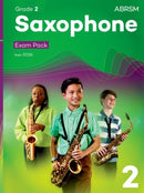 Saxophone Exam Pack from 2026, ABRSM Grade 2 : Selected from the syllabus from 2026. Saxophone Part, Piano Accompaniments, Scales & Sight-Reading-9781786016614