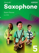Saxophone Exam Pieces from 2026, ABRSM Grade 5 : Selected from the syllabus from 2026. Saxophone Part & Piano Accompaniments-9781786016690