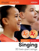 Music Medals Copper & Bronze Singing: 20 two-part songs-9781786016867