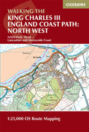 Walking the King Charles III England Coast Path: North West - Lancashire and Merseyside Map Booklet : 1:25,000 OS Route Map Booklet-9781786310415