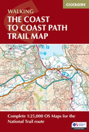 Walking the Coast to Coast Path Trail Map