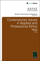 Contemporary Issues in Applied and Professional Ethics-9781786354440