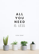 All You Need is Less : Minimalist Living for Maximum Happiness-9781786857668