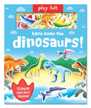 Play Felt Here Come the Dinosaurs - Activity Book-9781787007482