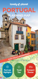 Lonely Planet Portugal Planning Map-9781787016309