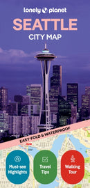 Lonely Planet Seattle City Map-9781787016446