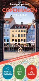 Lonely Planet Copenhagen City Map-9781787016828