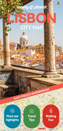 Lonely Planet Lisbon City Map-9781787017054