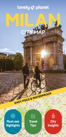 Lonely Planet Milan City Map-9781787017191