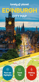 Lonely Planet Edinburgh City Map-9781787018266