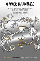 Chroma-Therapy: A Walk in Nature Adult Colouring Book for Mindful Soothing Relaxation-9781787100770